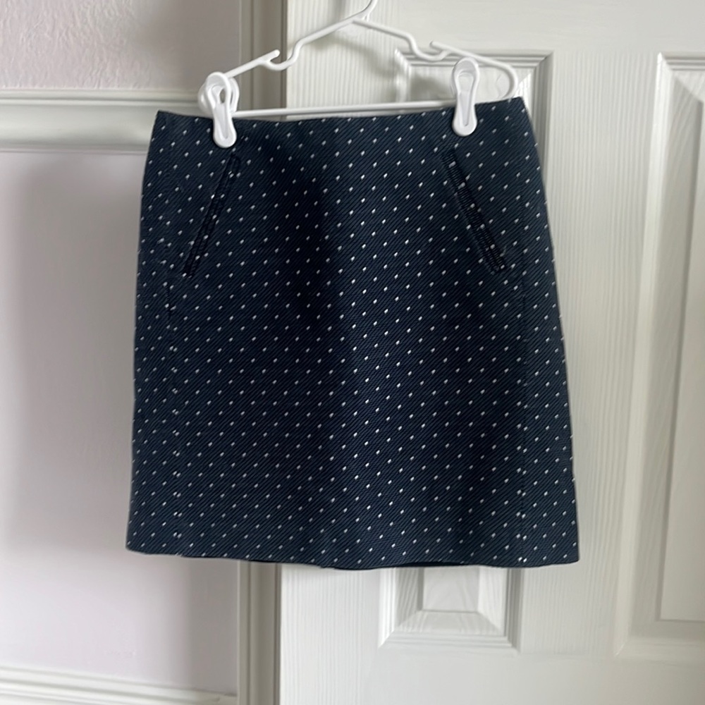 Blue Pencil Skirt
